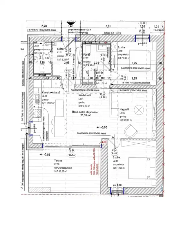 Eladó új építésű téglalakás, Pécs 3 szoba 75 m² 109.75 M Ft
