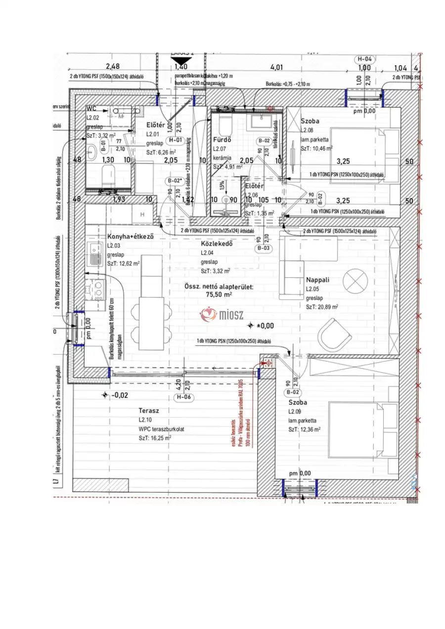 eladó új építésű téglalakás, Pécs