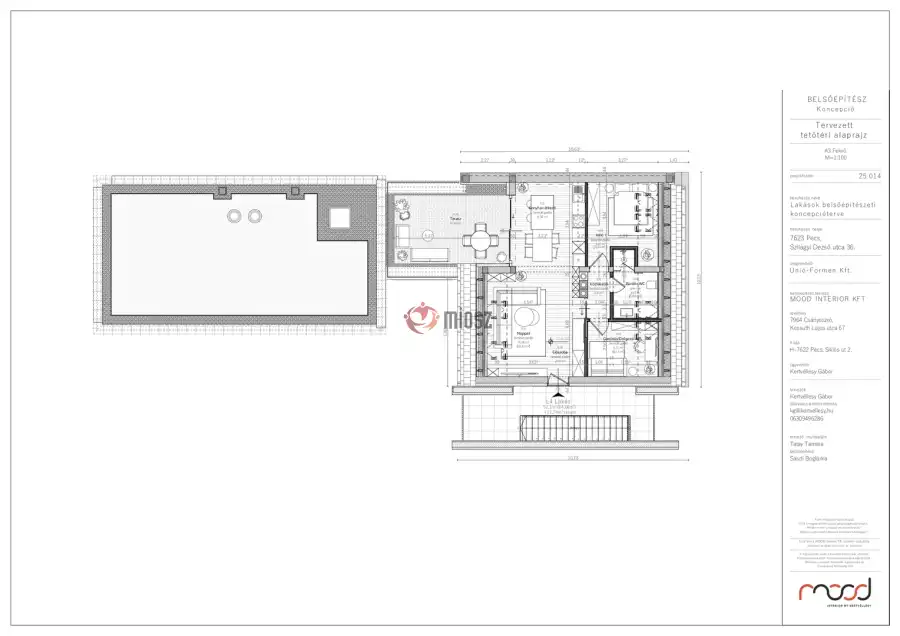 eladó új építésű téglalakás, Pécs